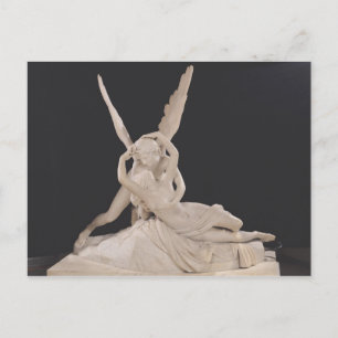 Psyche Revived by the Kiss of Cupid 1787-93 Postcard