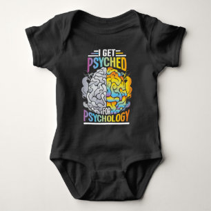 Psyched For Psychology Major Psychiatrist Student Baby Bodysuit
