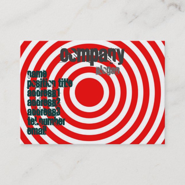 Psychedelia Business Card (Front)