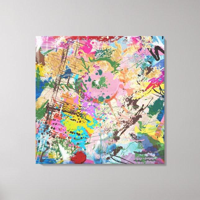 Psychedelia Canvas Print (Front)