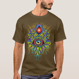Psychedelic 3rd Eye Trippy Art T-Shirt
