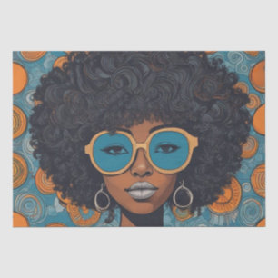 Psychedelic: A 1960s Retro Hippie Decoupage Paper