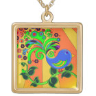 Psychedelic Abstract Bird