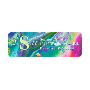 Psychedelic Acrylic Flow Art
