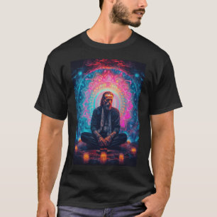 Psychedelic Alan Watts Trippy Meditation T-Shirt