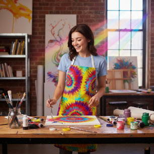 Psychedelic Art Apron