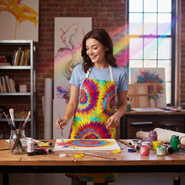 Psychedelic Art Apron (Creator Uploaded)