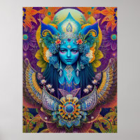 Psychedelic art, DMT artwork, Surreal landscape