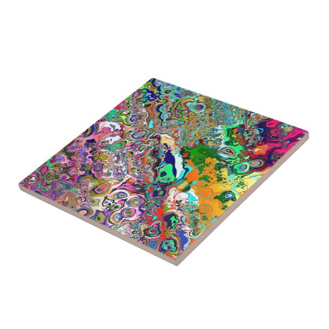 Psychedelic Art Tile (Side)