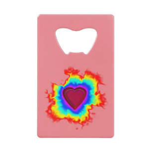 Psychedelic Aura Dual Heart