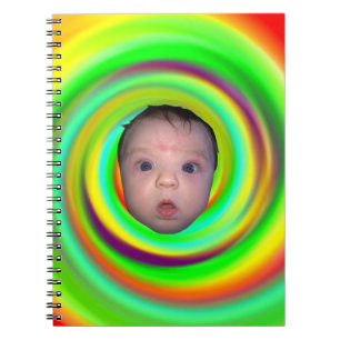 Psychedelic Baby Spiral Notebook