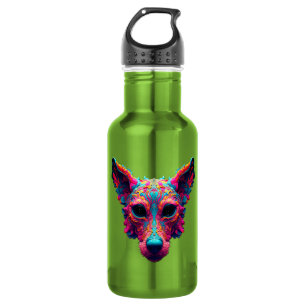 Psychedelic Best Friend - Dog Design T-shirt 532 Ml Water Bottle