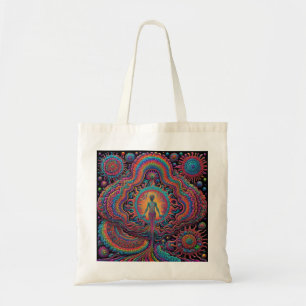 Psychedelic Birth Art Tote Bag