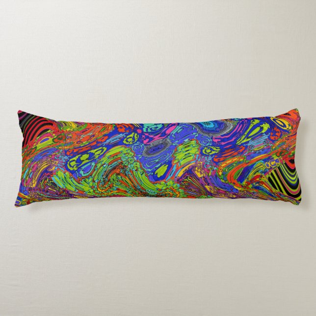 Psychedelic Body Pillow (Front)