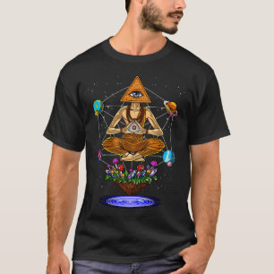 Psychedelic Buddha Pyramid T-Shirt