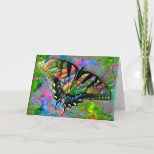 [Psychedelic Butterfly] Colourful - Any Occasion Card
