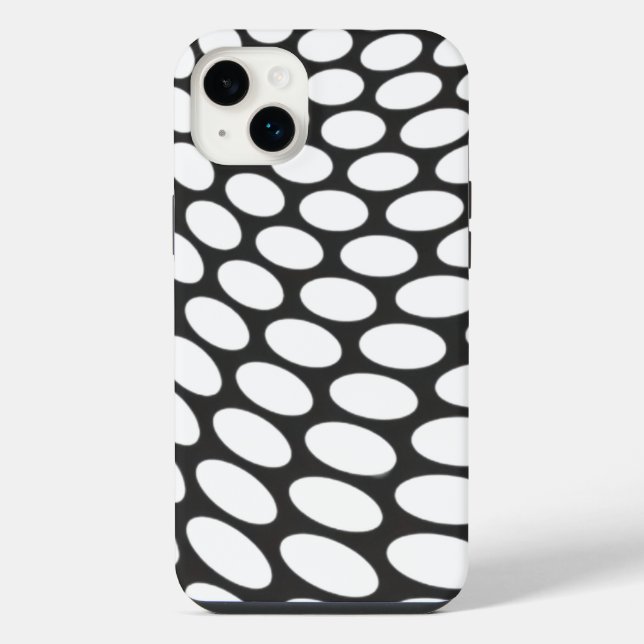 Psychedelic Cage iPhone 14 Plus Case (Back)