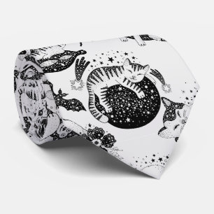 Psychedelic Cats and etc. PSYCAT01A  Tie