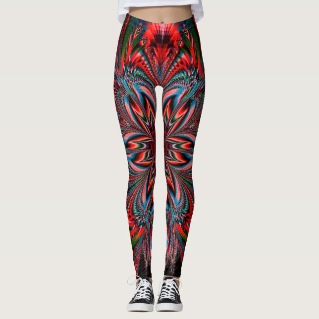 Psychedelic Chakra Leggings (Front)