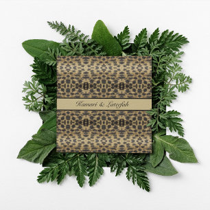 psychedelic cheetah, wild Africa customisable Invitation
