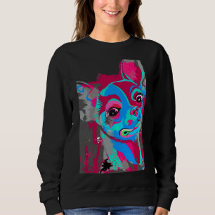 Psychedelic Chihuahua Sweatshirt