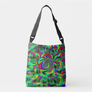 Psychedelic Circles...... Crossbody Bag