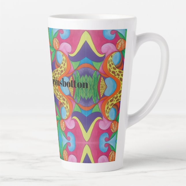Psychedelic CocoNut Latte Mug (Right)