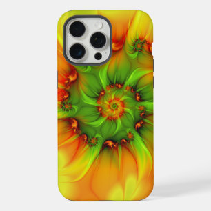 Psychedelic Colourful Modern Abstract Fractal Art iPhone 15 Pro Max Case