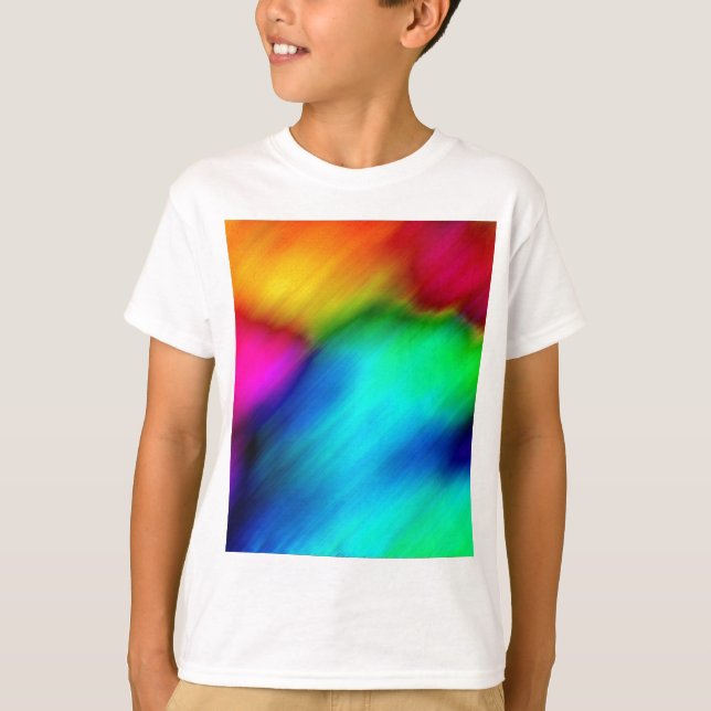Psychedelic Colours T-Shirt (Front)