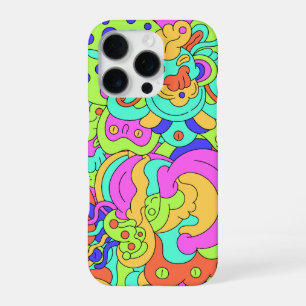 Psychedelic Distorted Faces Phone Case