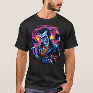 Psychedelic Dracula T-Shirt