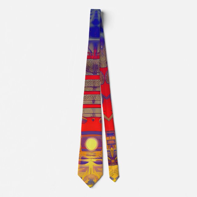Psychedelic Dreamland Tie (Front)