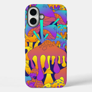 Psychedelic Drippy Mushroom iPhone / iPad case