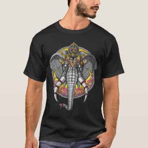 Psychedelic Elephant Ganesha T-Shirt