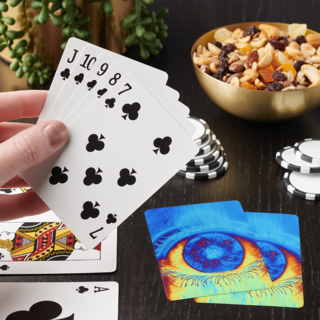 Psychedelic Eye Playing Cards (In Situ)