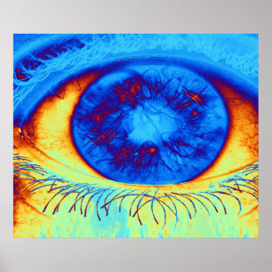 Psychedelic Eye Poster