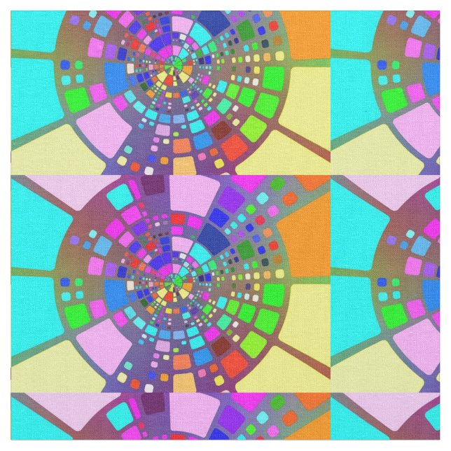 Psychedelic fabric ! (Close Up)