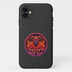 Psychedelic Fire Ram Aries Case-Mate iPhone Case