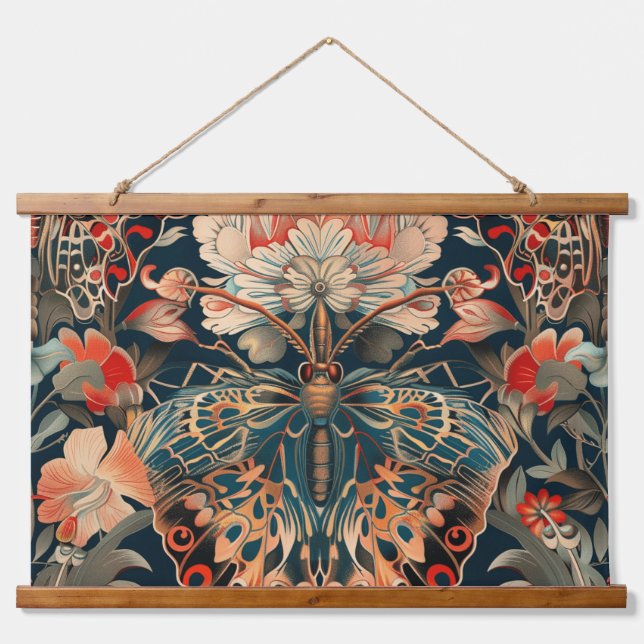 Psychedelic Flight Tapestry Botanical (Front)