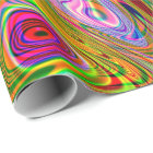 Psychedelic Florescent Abstract Twirls