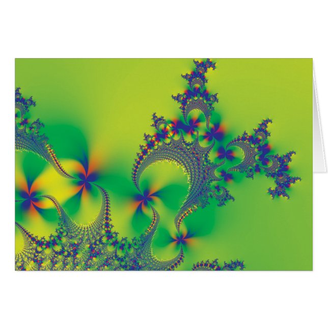 Psychedelic Flower Fractals (Front Horizontal)