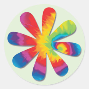 Psychedelic Flower Sticker