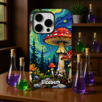 Psychedelic Forest Clearing
