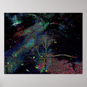Psychedelic Forest... Poster