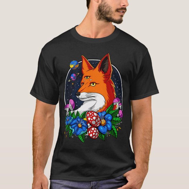 Psychedelic Fox T-Shirt (Front)