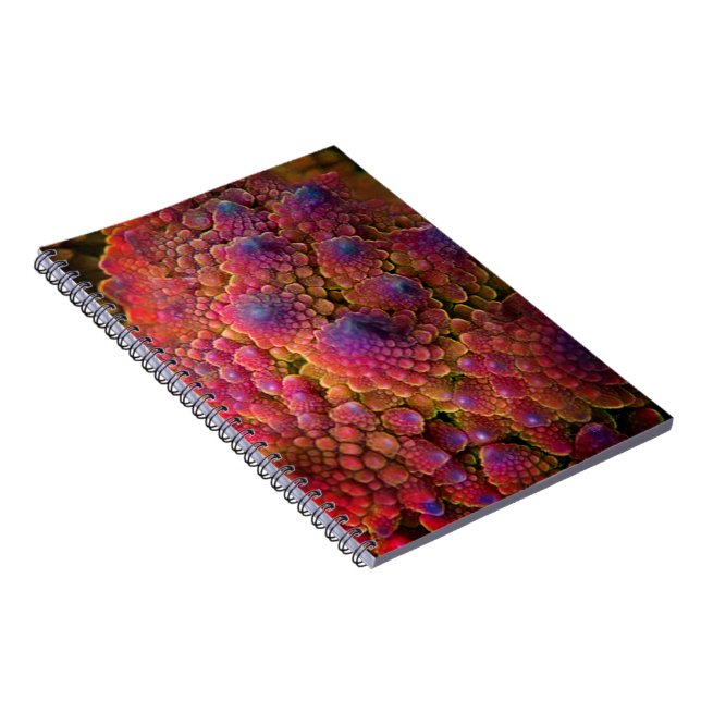 Psychedelic Fractal Abstract Notebook (Right Side)