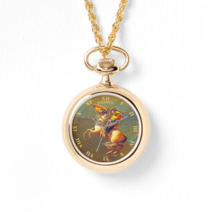 Psychedelic Fractal Famous Napoleon By David Watch