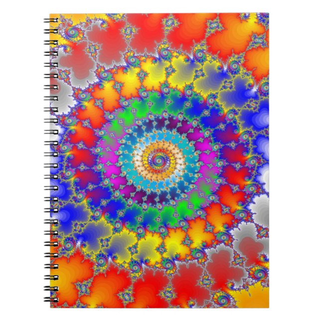Psychedelic Fractal Notebook (Front)