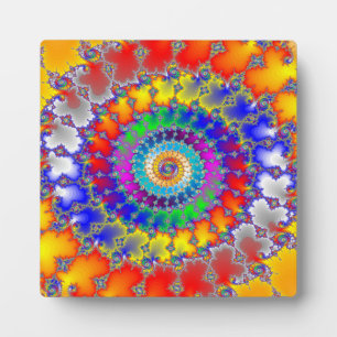 Psychedelic Fractal Plaque