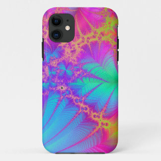 Psychedelic Fractal Rainbow iPhone 5 Case